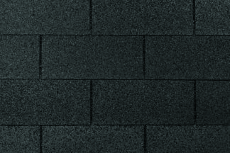 Dachschindeln Rechteck Schwarz 9m²