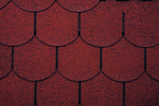 Dachschindelset Biberschwanz Rot 100 m²