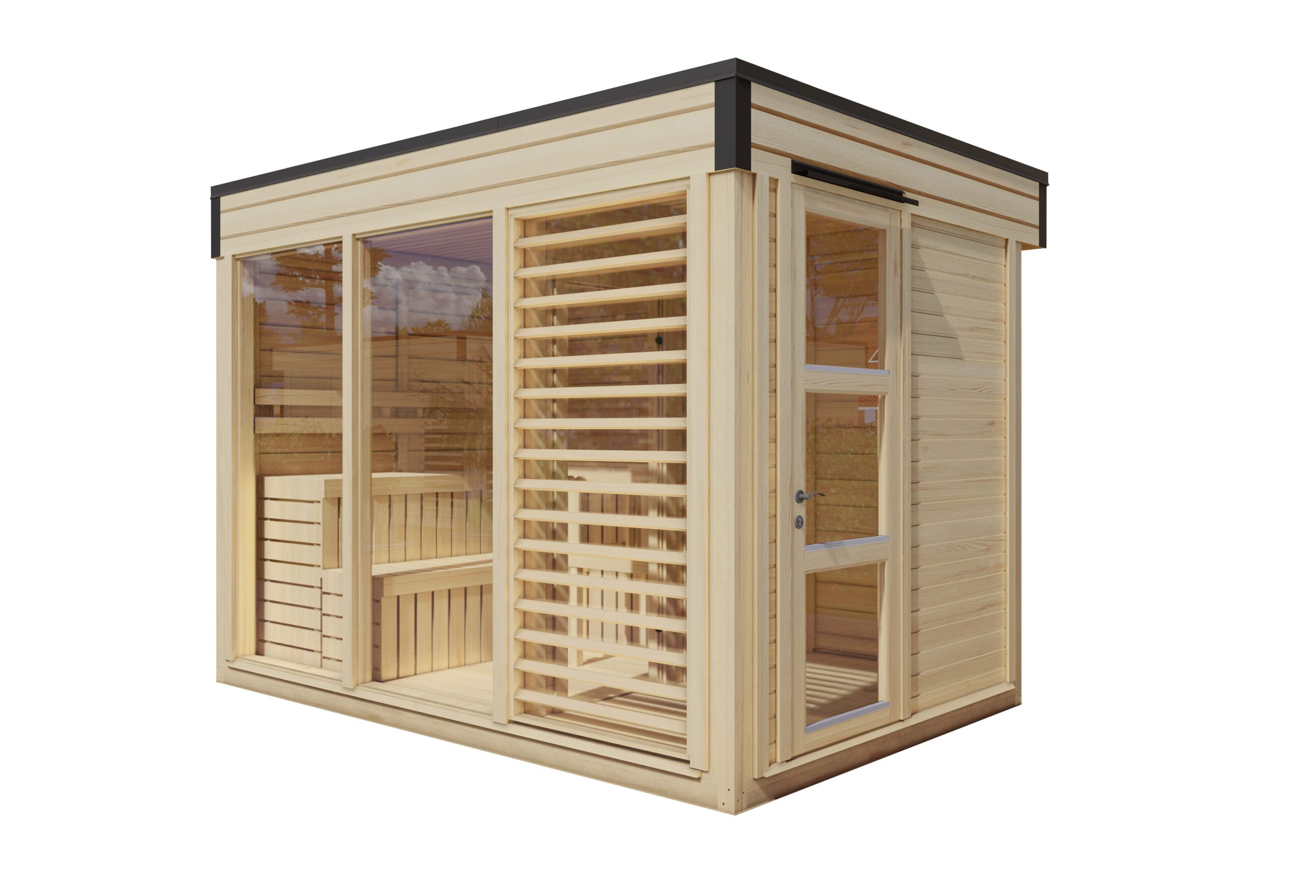 Saunahaus Smilla 3323 75 Freisteller