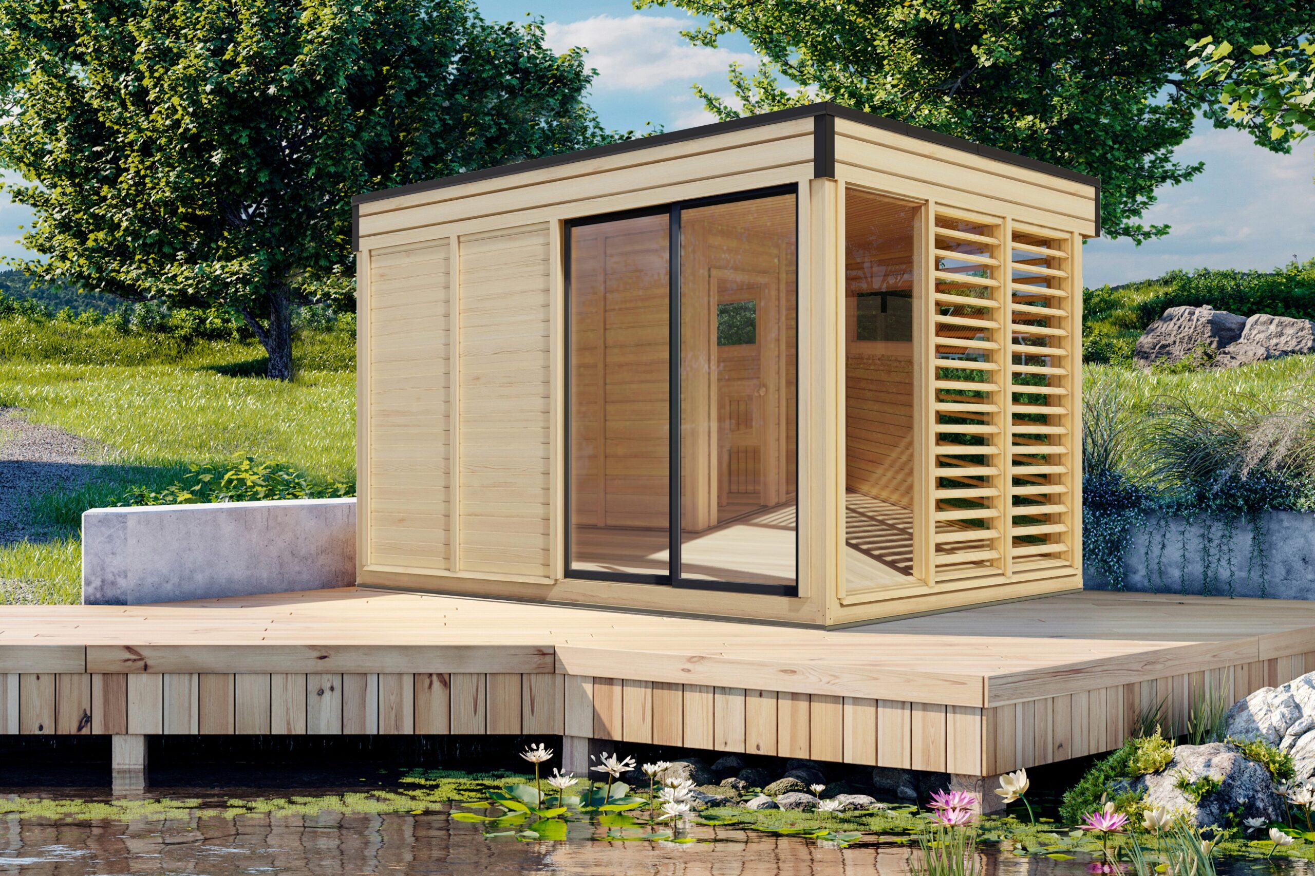 Saunahaus Smilla 429 x 328
