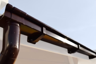 Kastenrinnen-Set Gr. 1 – für Satteldachhäuser