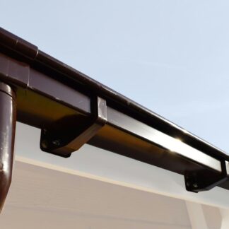 Kastenrinnen-Set Gr. 1 – für Satteldachhäuser