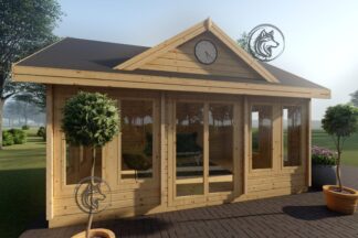 Gartenhaus Jasper 400x550