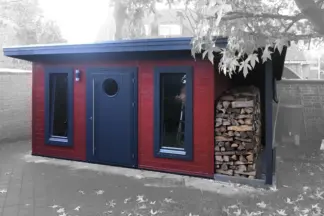 Gartenhaus Cara Wesel 2944P + 100SD