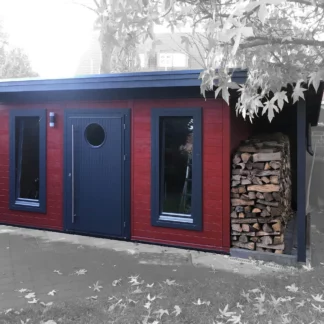 Gartenhaus Cara Wesel 2944P + 100SD