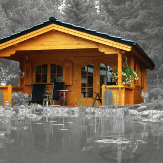 Gartenhaus Mississippi 450x450