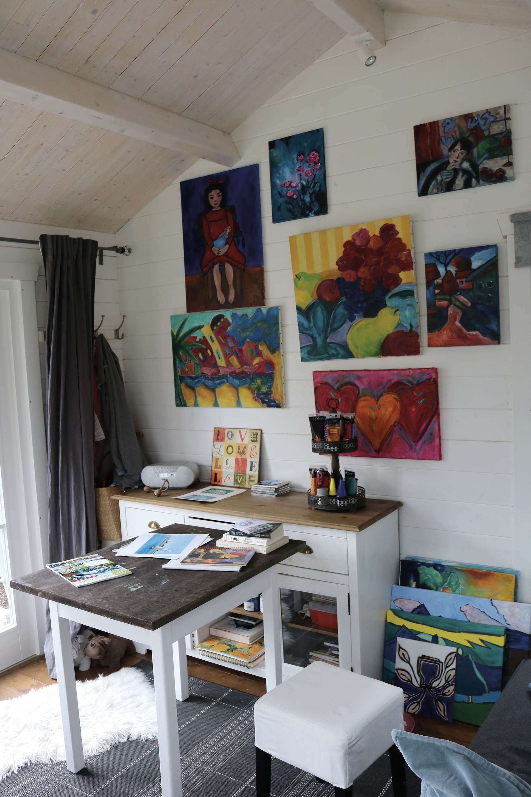 Gartenhaus Maleri 350x370