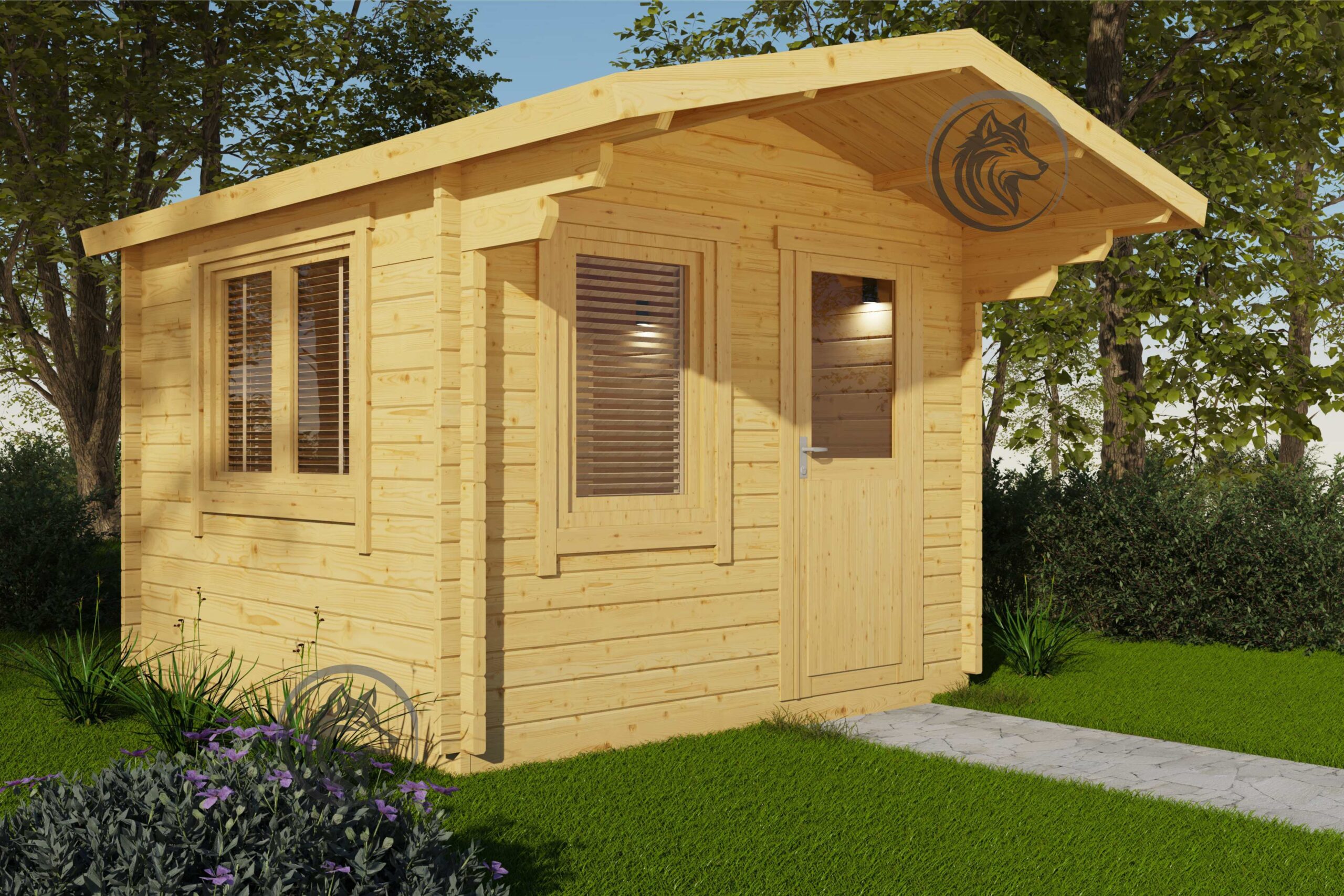 Gartenhaus Arosa 300x300