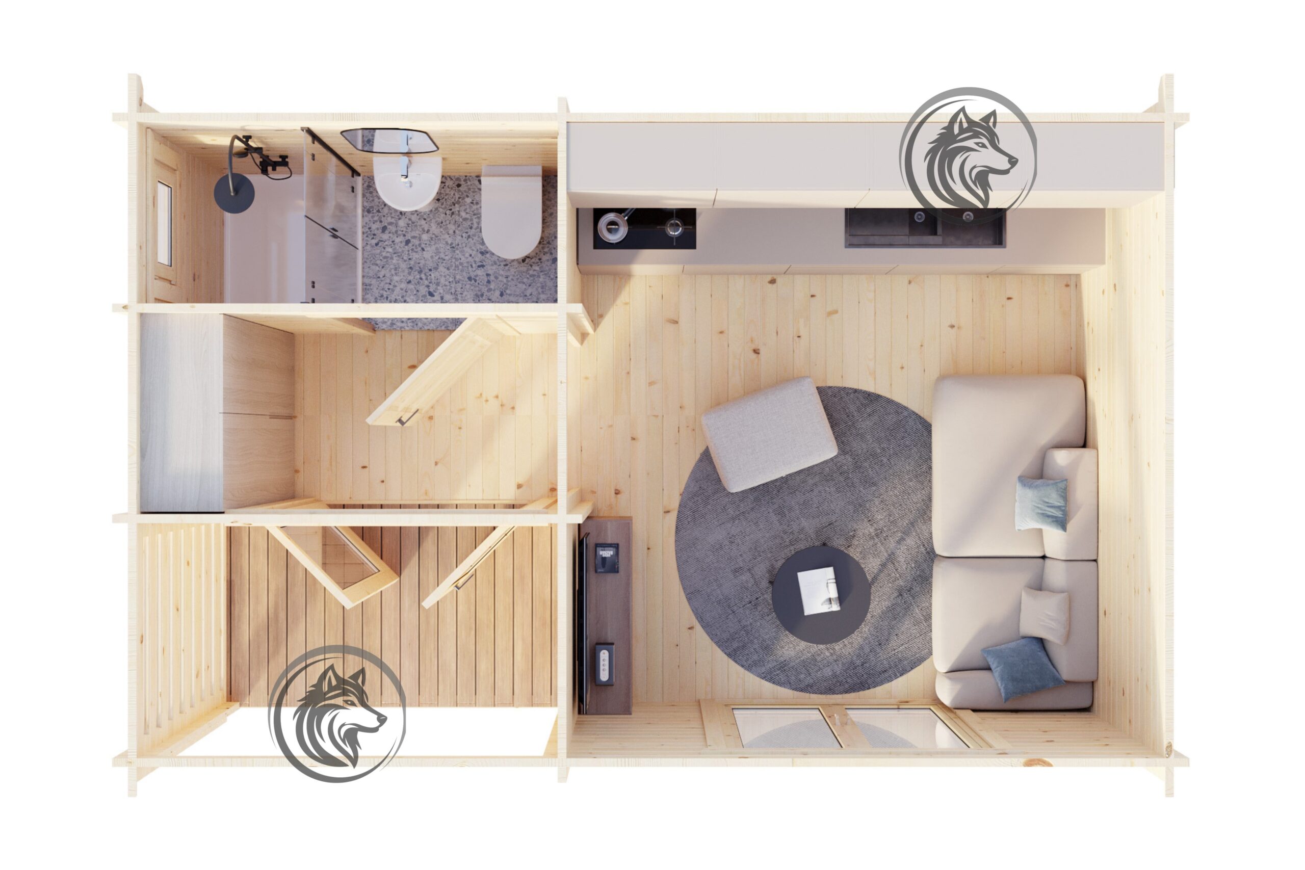 Gartenhaus Amsterdam 550x350