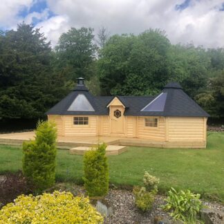 Doppel-Grillhütte 9.2 + 9.2