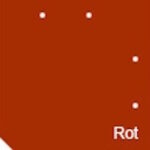 2-reihig angewalmte Schindelnblende rot +666,00&nbsp;&euro;