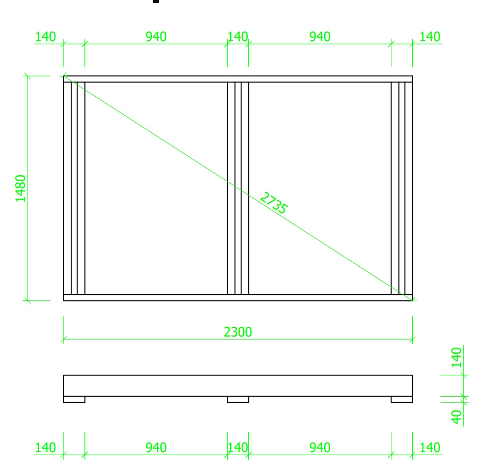 Quadro-Sauna Vanta - Thermoholz – Bild 27