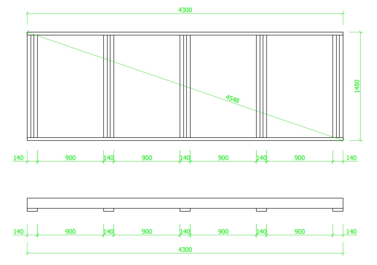 Quadro-Sauna Vanta - Thermoholz – Bild 23
