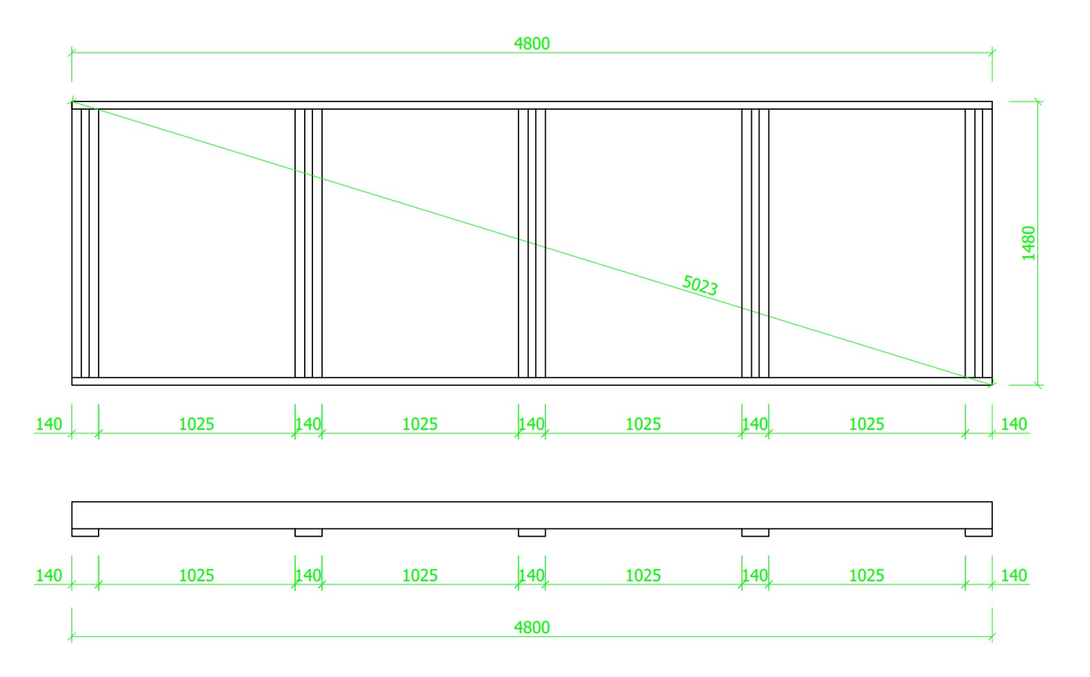 Quadro-Sauna Vanta - Thermoholz – Bild 22
