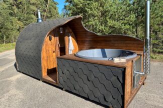 2 in 1 Iglu-Sauna