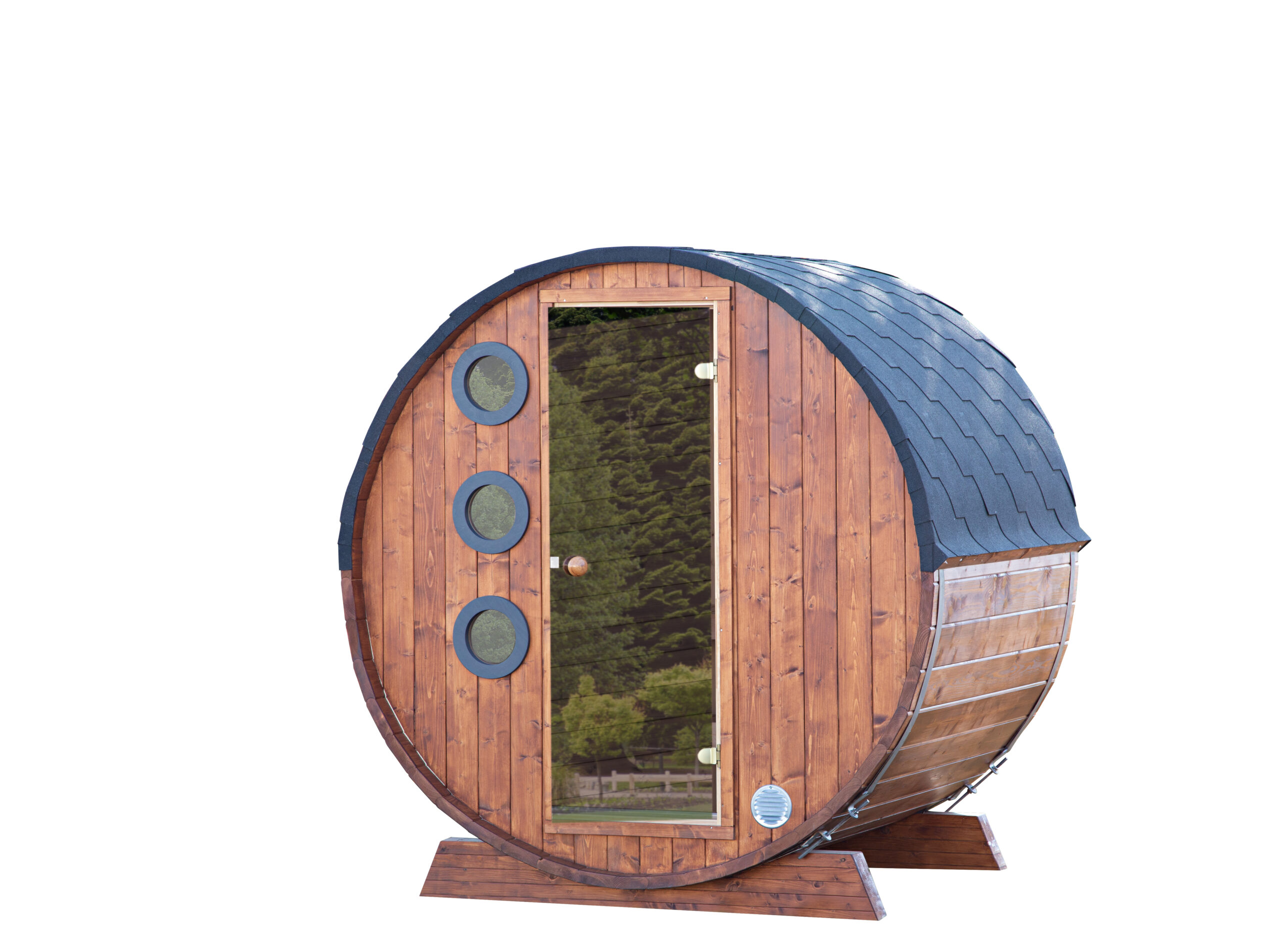 Saunafass Selma 2116 Thermoholz Freisteller