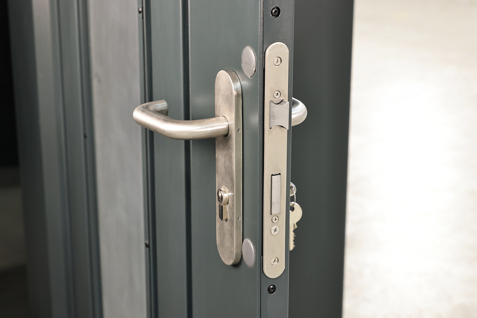 Gartenhaus Hakon 3024 Anthrazit Detail