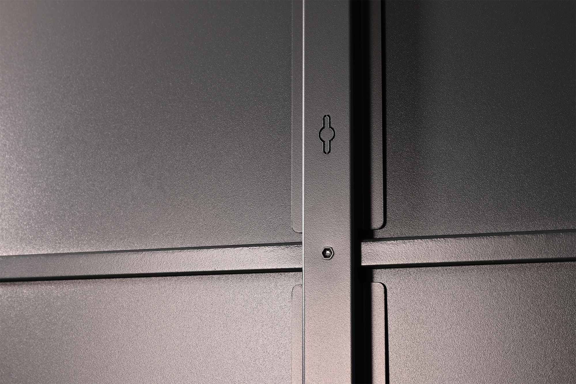 Gartenhaus Hakon 3024 Anthrazit Detail