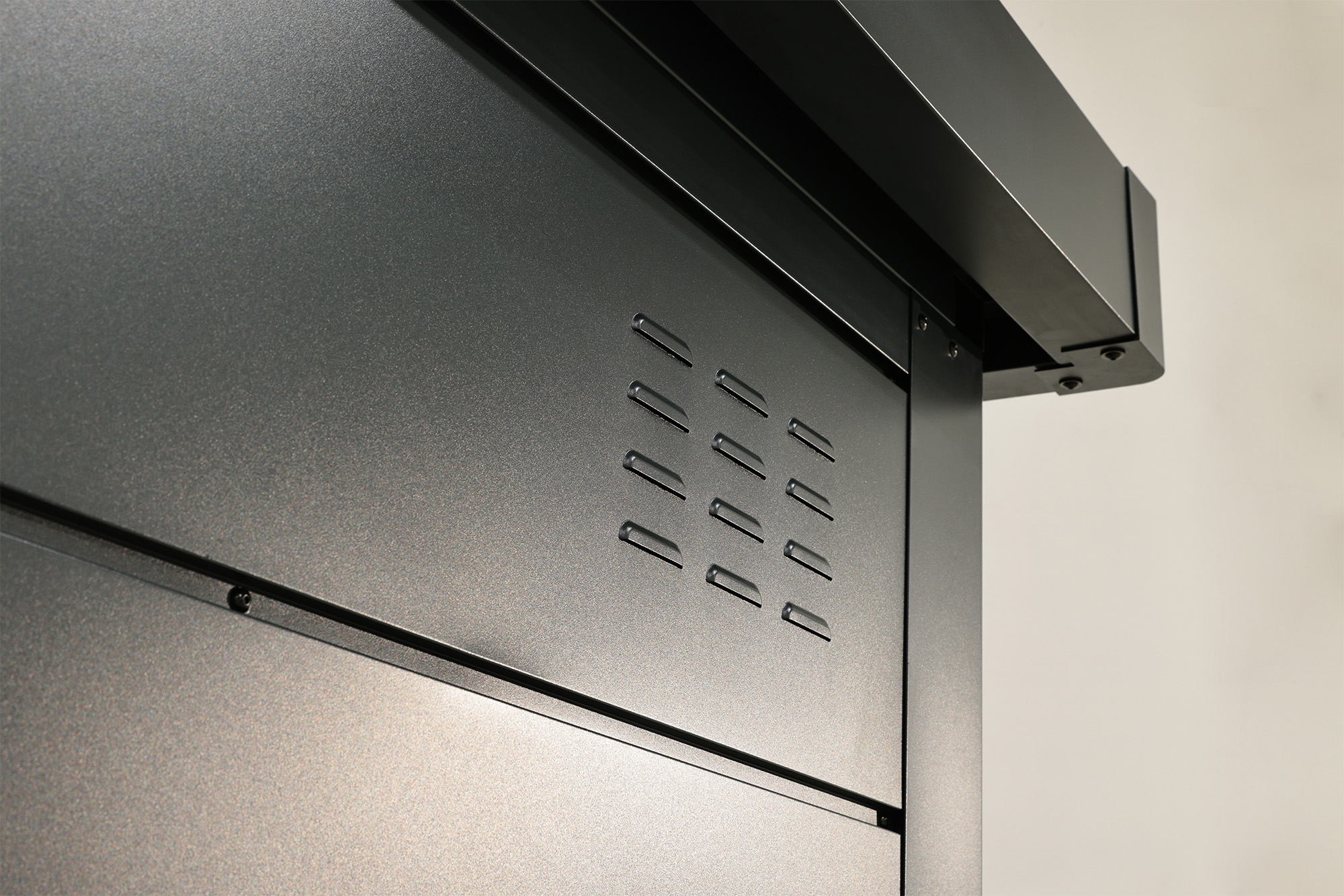 Gartenhaus Hakon 3024 Anthrazit Detail