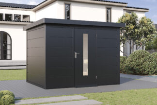Gartenhaus Hakon 3024 Anthrazit
