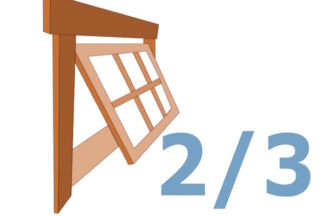 2 von 3 Fenster zum Öffnen