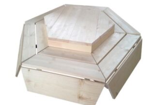 Grillabdeckung 6-Eck