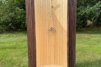 Gartendusche Fass-Design Ø 100 cm