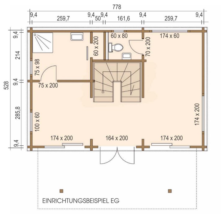 Ferienhaus Lukas 778 x 528 – Bild 11