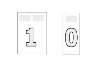 1x Doppelbett
