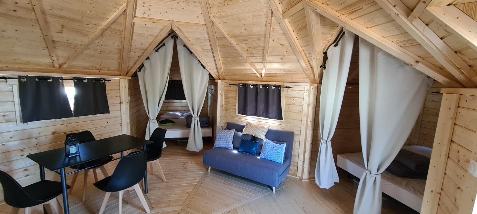 Campinghütte Octa-Lodge 24,5 m² – Bild 4