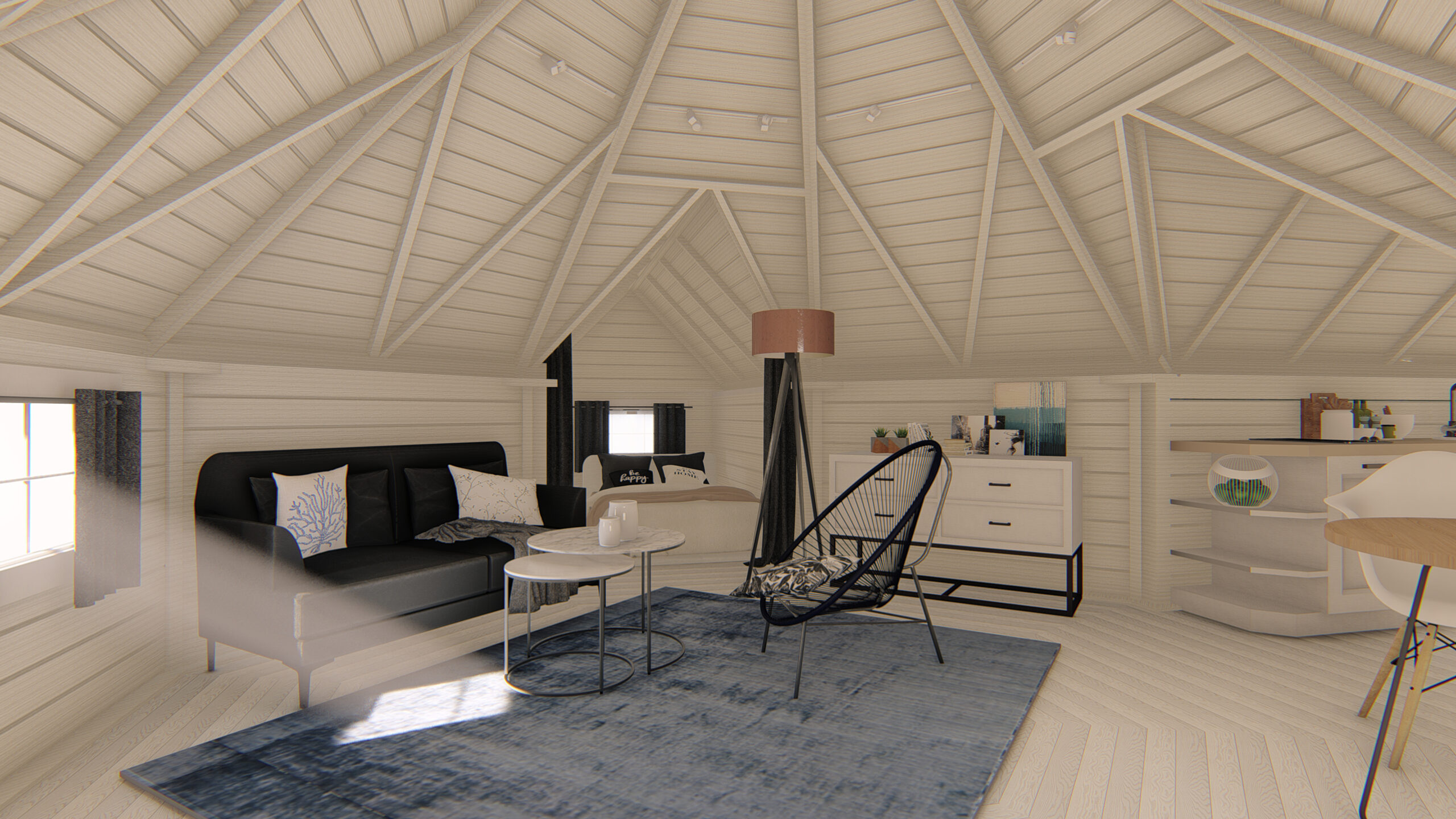 Campinghütte Octa-Lodge 24,5 m² – Bild 20