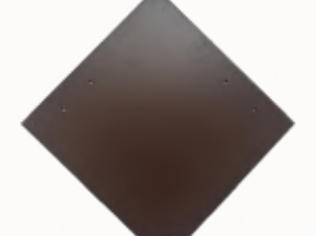 Faserzementplatten Schwarz glatt