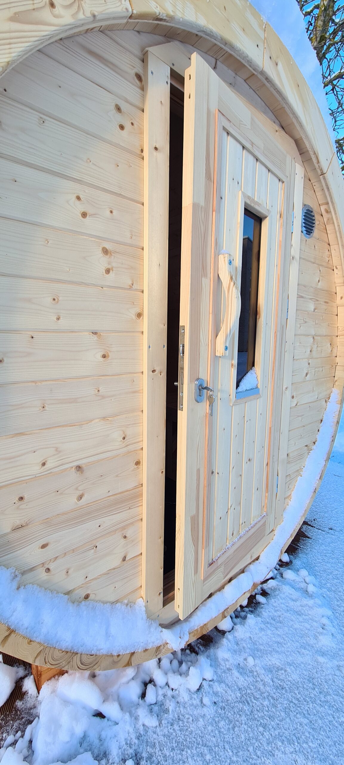 Saunafass WICKIE Ø 190 cm – Bild 5