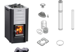 Harvia 20 Pro 14,3 kW | Kamin Dachdurchführung