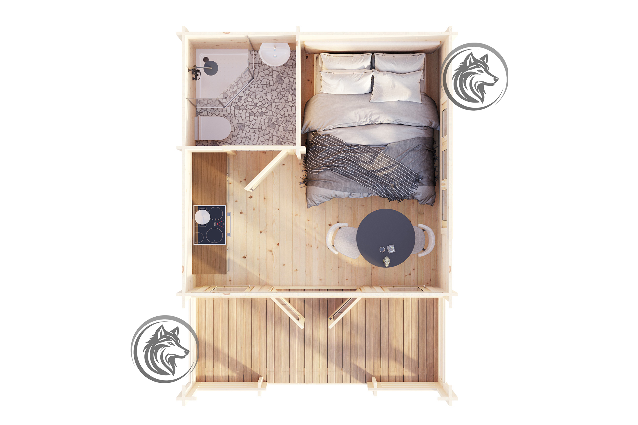 Gartenhaus Tulsa 400 x 365 – Bild 6