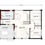 Soihtu 60 3A Grundriss