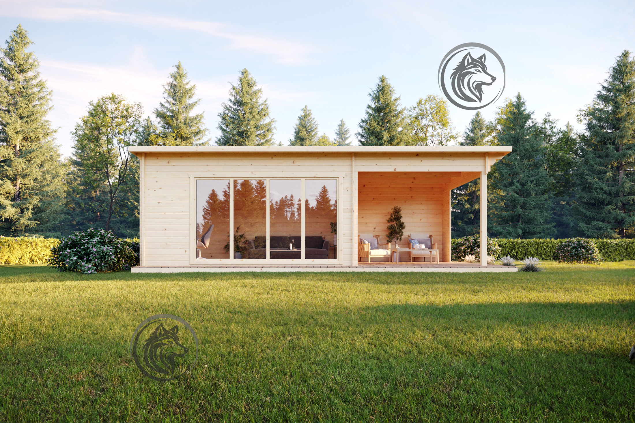 Gartenhaus Malmo 430 x 793 – Bild 2