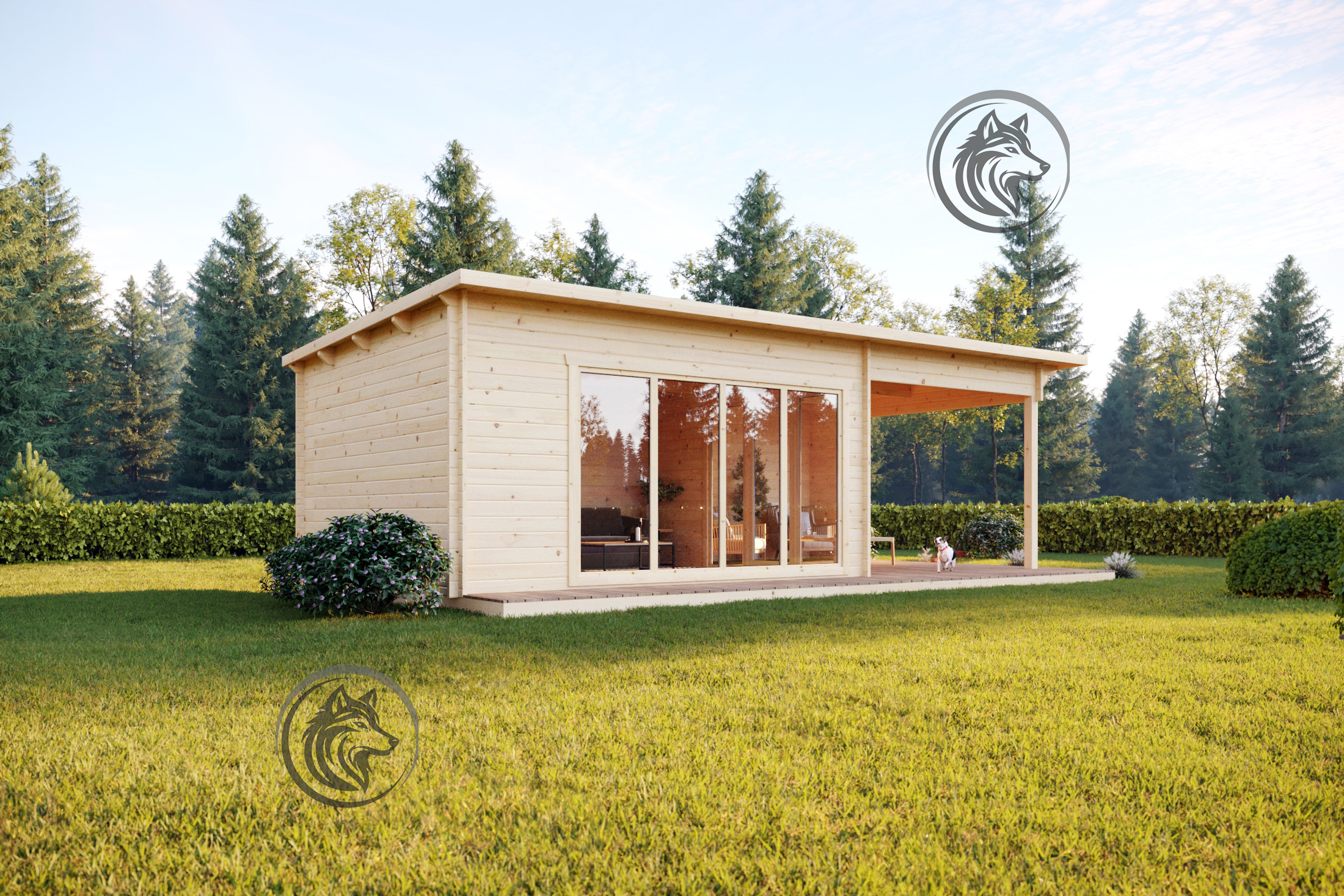 Gartenhaus Malmo 430 x 793 – Bild 3