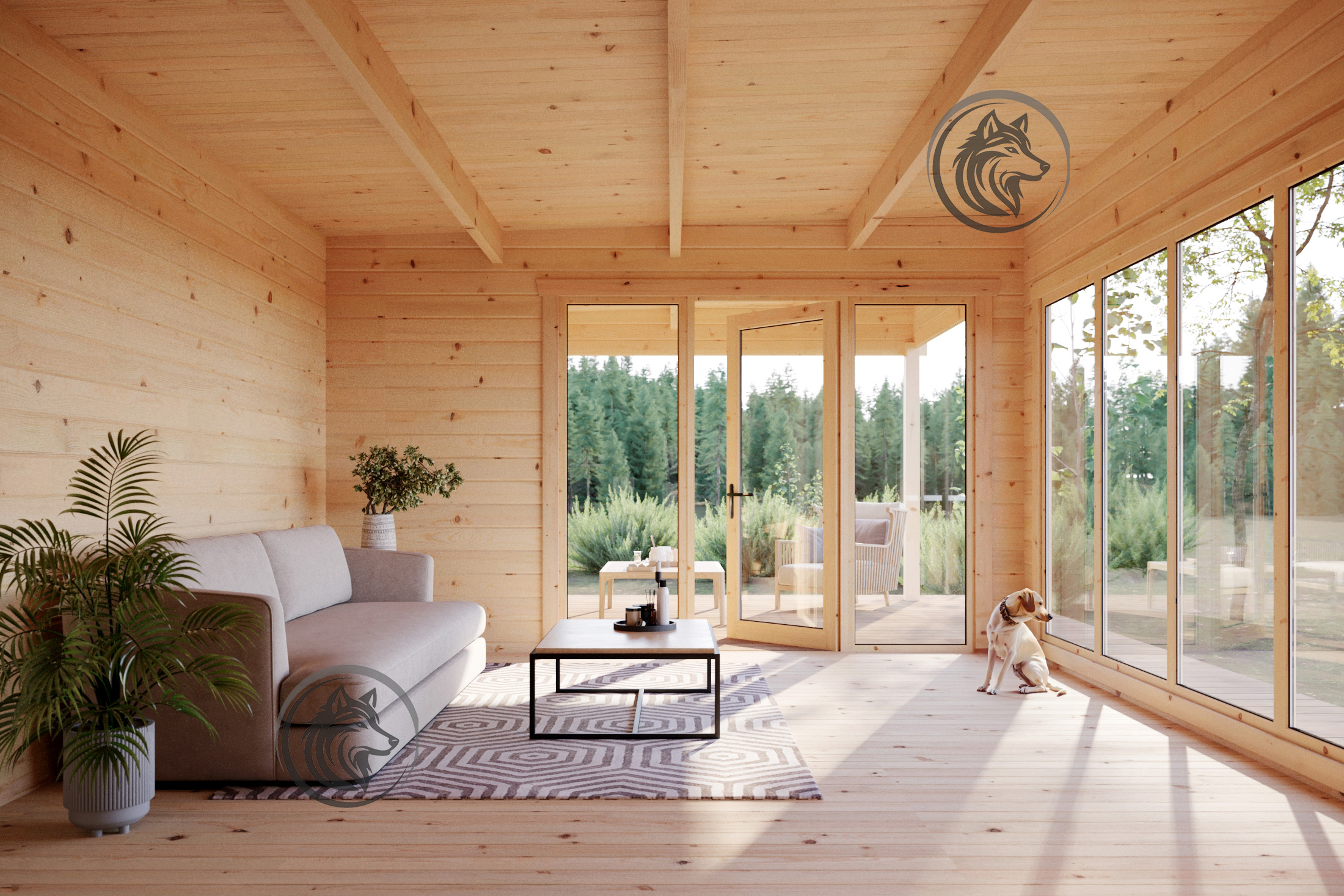 Gartenhaus Malmo 430 x 793 – Bild 4