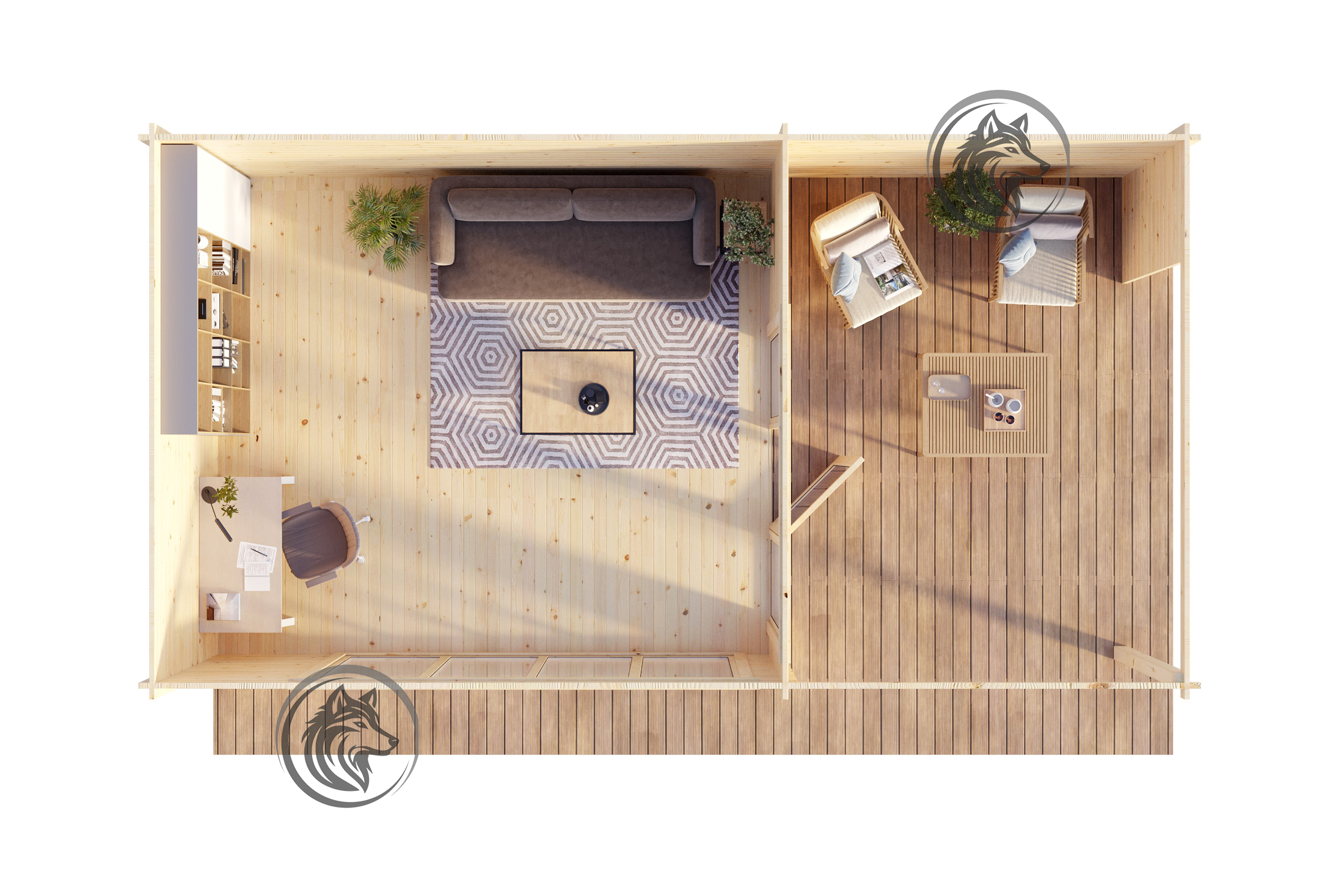 Gartenhaus Malmo 430 x 793 – Bild 5