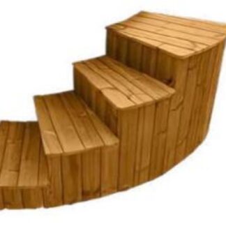 Bogentreppe (Design = Verkleidung)