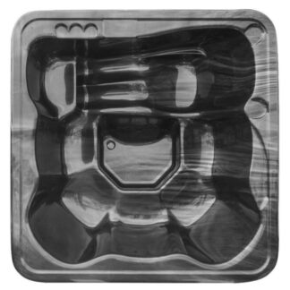 Acryl schwarz marmoriert