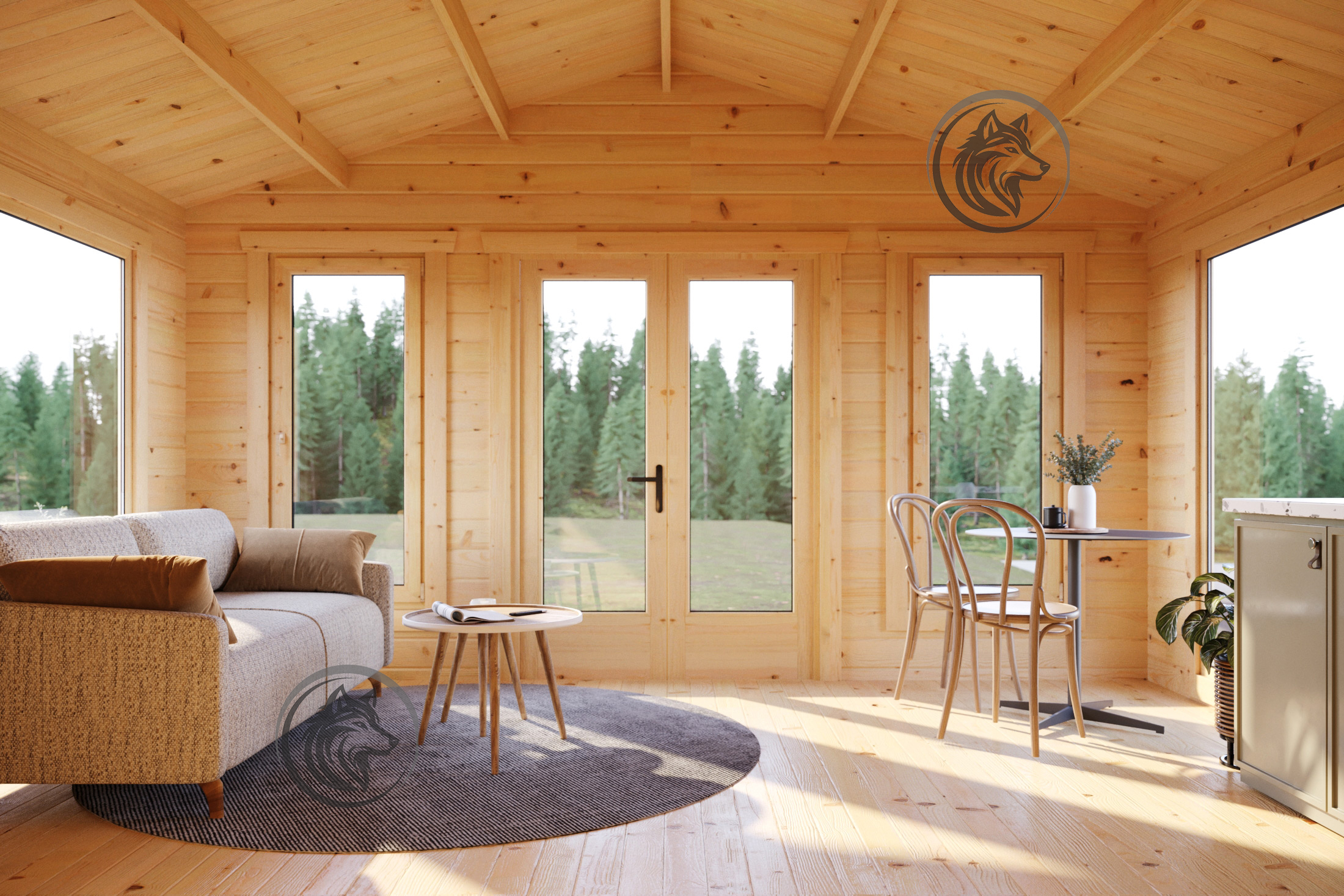 Gartenhaus Solara 462 x 462 – Bild 4