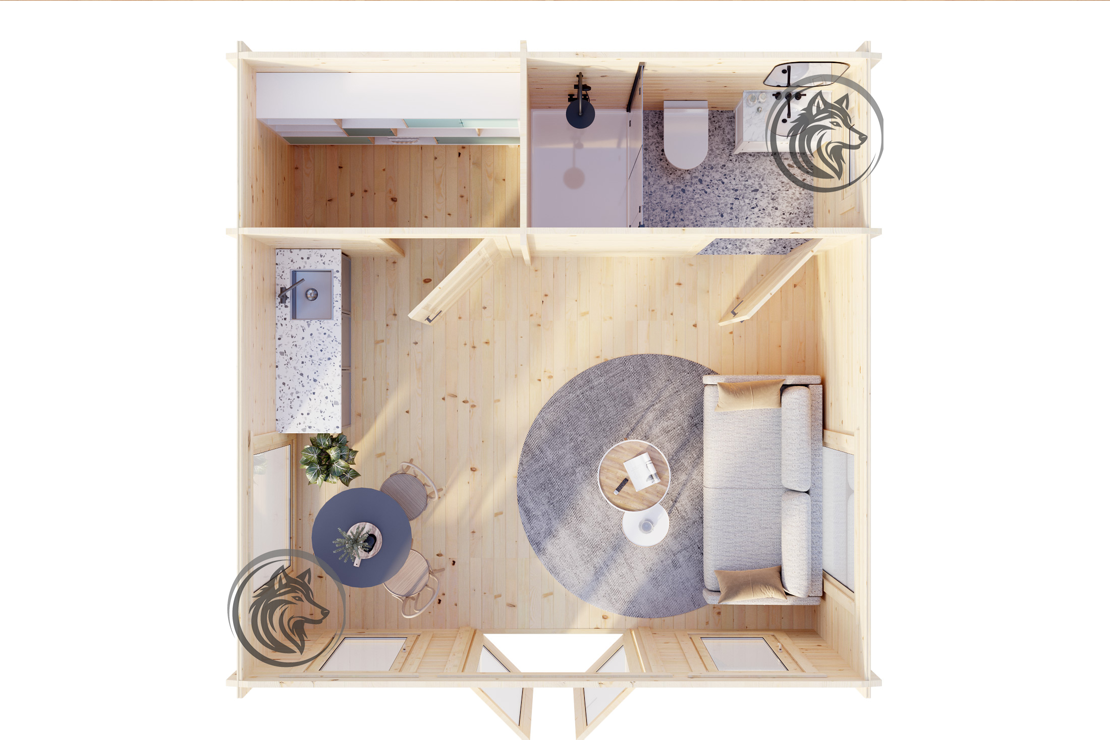 Gartenhaus Solara 462 x 462 – Bild 5