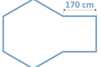 Anbau 170 cm