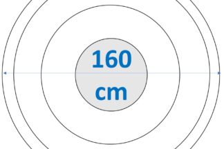 Ø 160 cm außen