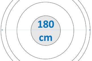 Ø 180 cm außen