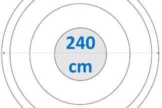 Ø 240 cm außen