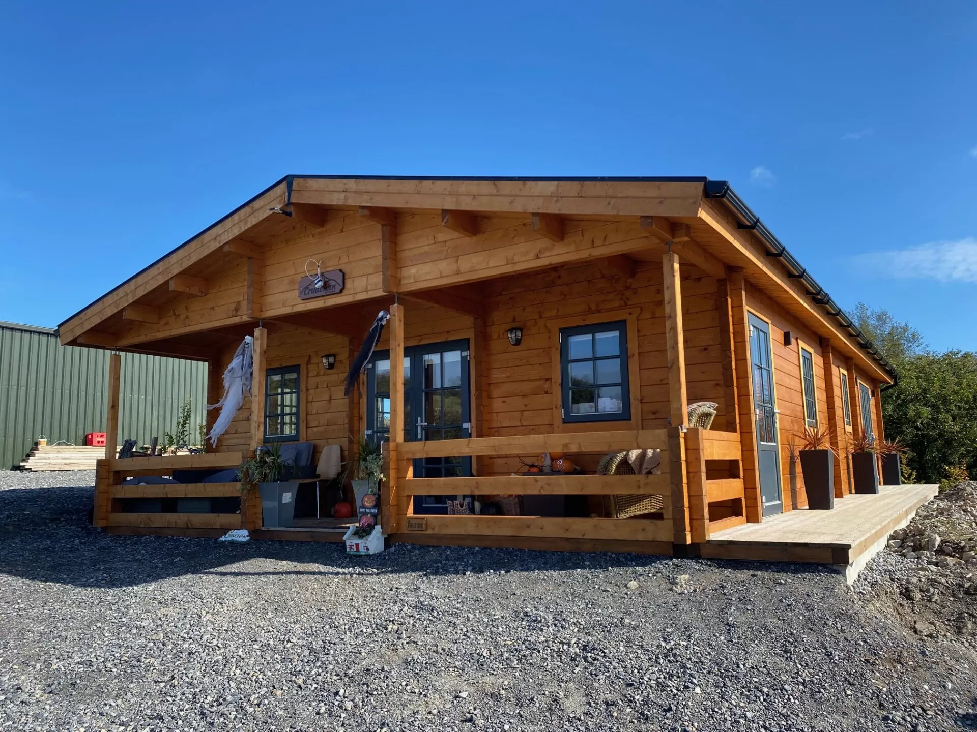 Blockbohlenhaus Carlos 1280 x 720 cm – Bild 2