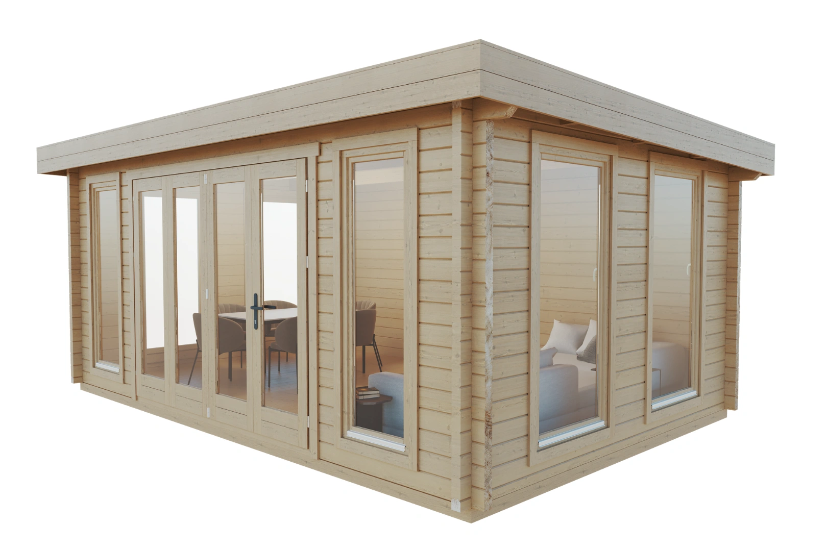 Gartenhaus Hillaby 570 x 380 cm – Bild 5